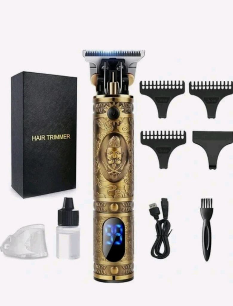LCD Ekranlı Tıraş Makinesi - Saç -Sakal - Düzeltme -Sıfır Kesim - 4