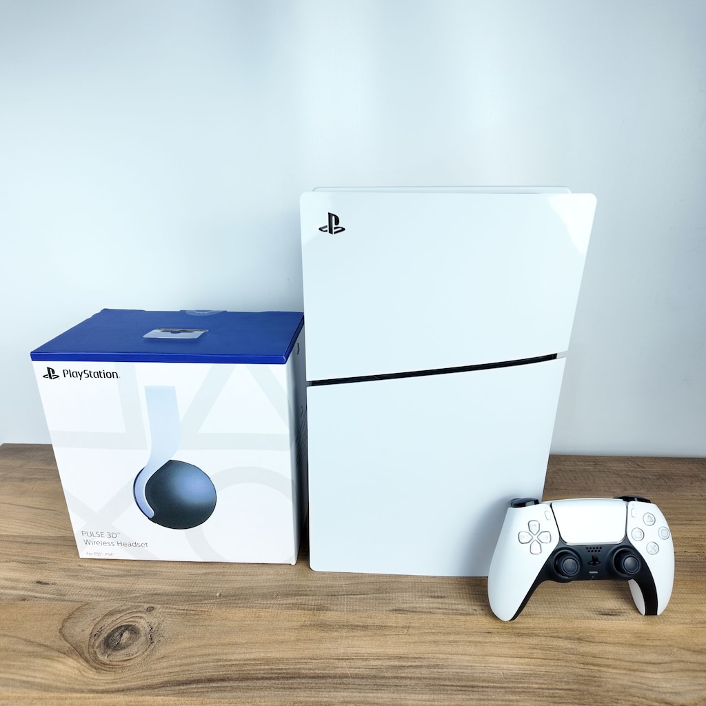 PLAYSTATION 5 SLIM CDLİ KASA TEK KOLLU + PULSE KULAKLIK SIFIR - 2