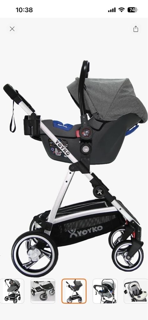 yoyko travel sistem bebek arabasi - 4