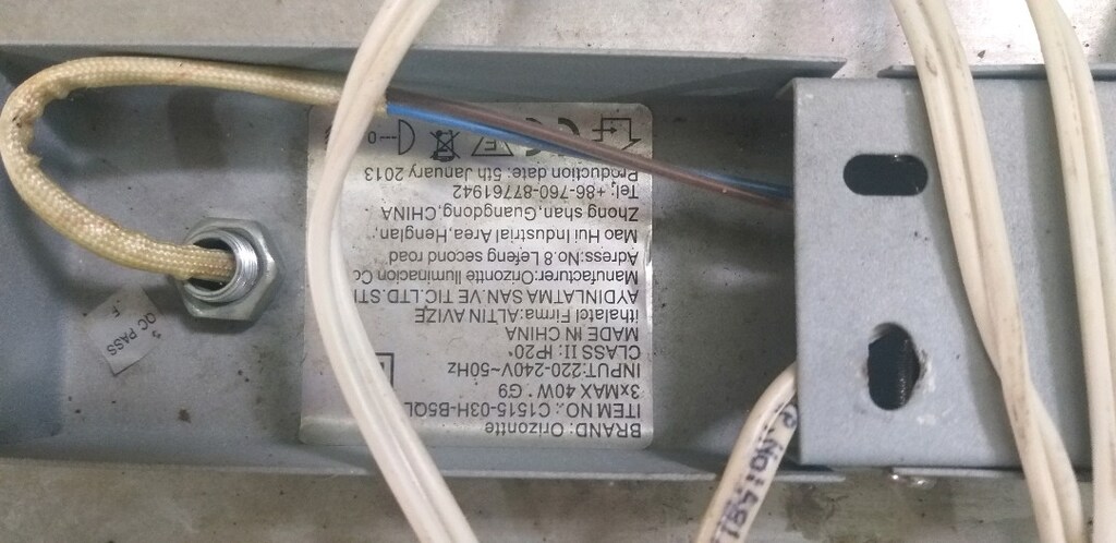 3 lü avize lamba - 7
