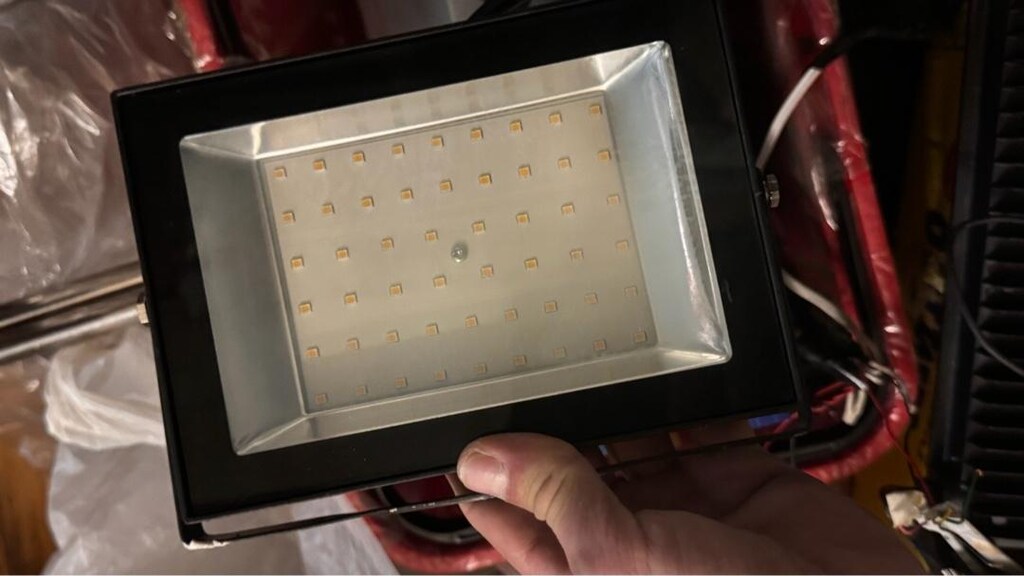 3 adet led projektör lamba