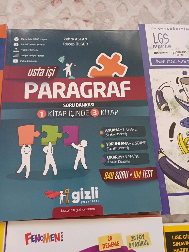 8. sınıf yardımcı kaynaklar matematik geometri paragraf ve deneme LGS - 7