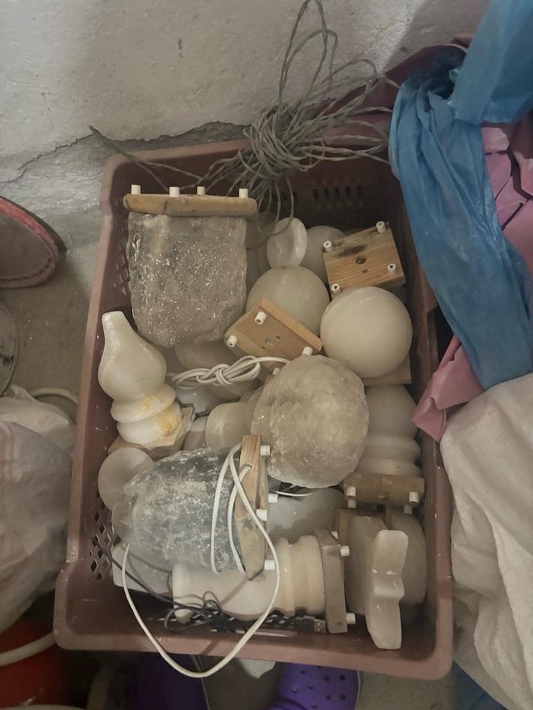 tuz lambaları ve tuz sabunları