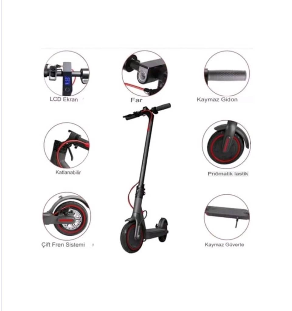 Elektrikli Scooter - 8