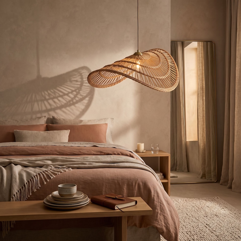 NATURA Rattan Avize 60-65 cm – Sıfır - 2