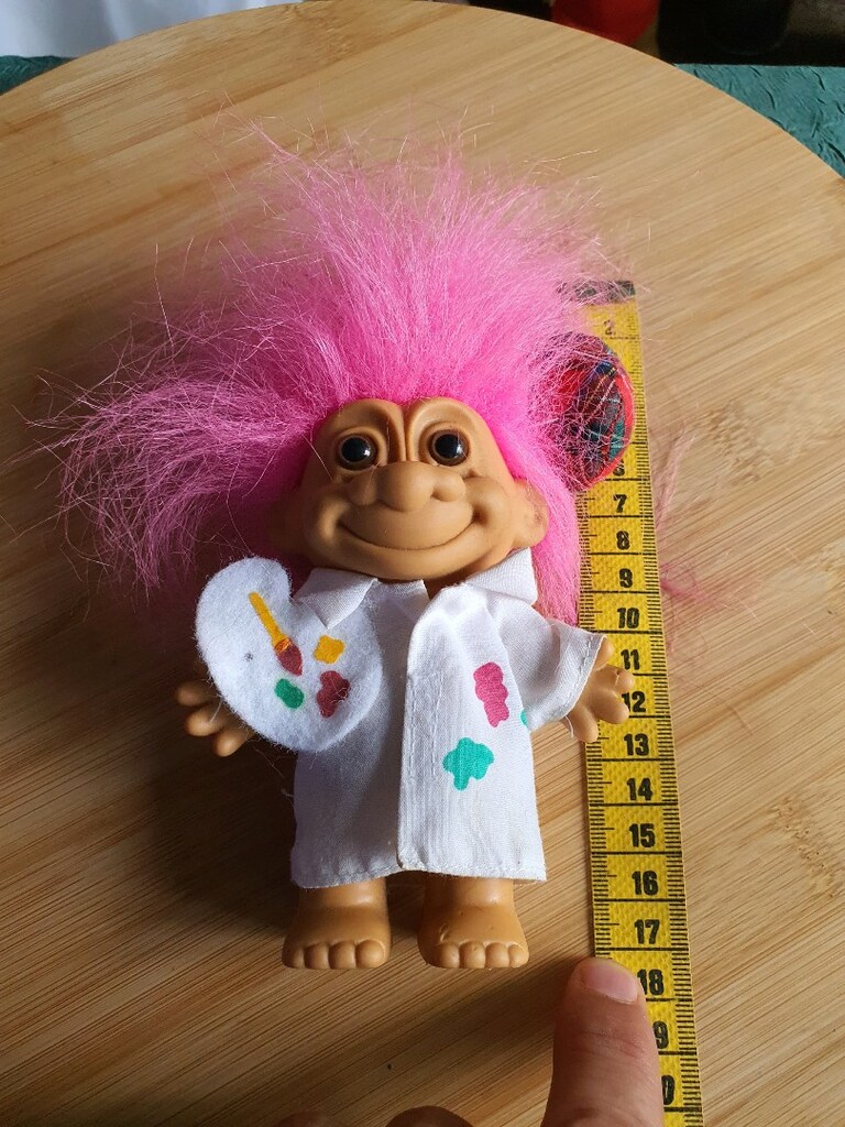 russ troll oyuncak bebek vintage - 8