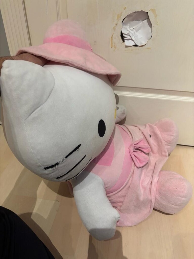 Orijinal Lisanslı Dev Boy Hello Kitty Peluş Oyuncak - Pembe Elbiseli - 2