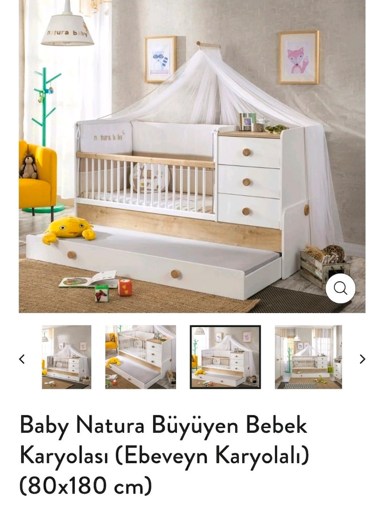 Çilek Baby Natura Bebek Odası Takımı - 2