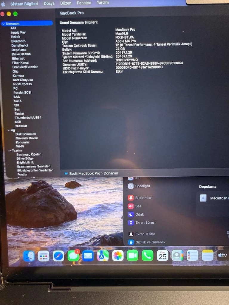 MacBook Pro M4 Pro Garantili/Faturalı - 12