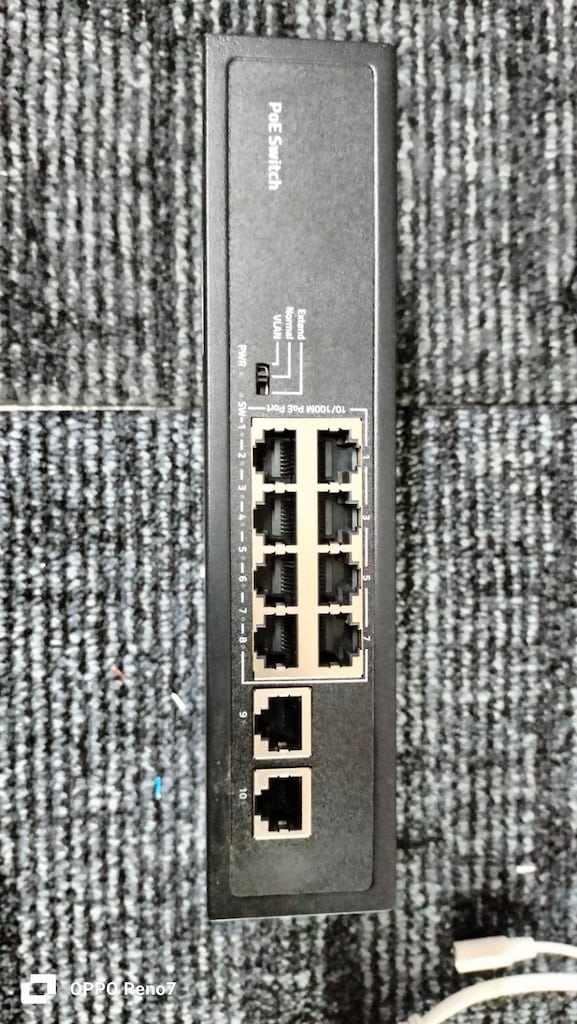 DEKOR BÜRO MOBİLYALARI ODS-8P2U 8 PORT POE SWITCH İKİNCİ EL - 3