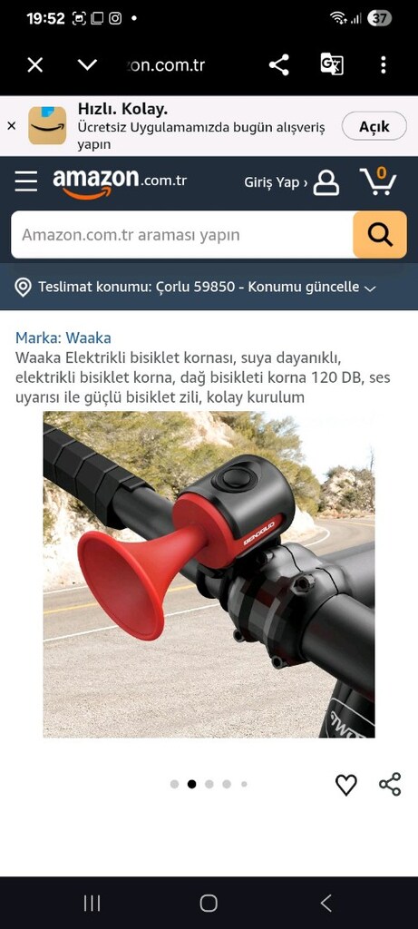 bisiklet kornası - 2