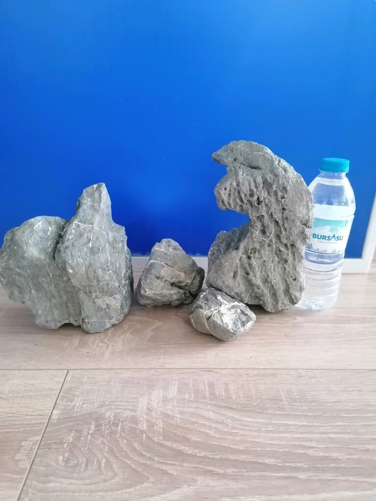 DEKORATİF AKVARYUM KAYALARI * BLUE MOON ROCK - 3