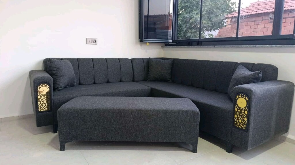 L köşe koltuk takımı - 2