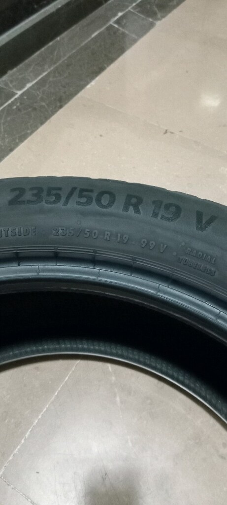 continental 235 50 r19 lastik 14 2022 üretimi 4adet - 2