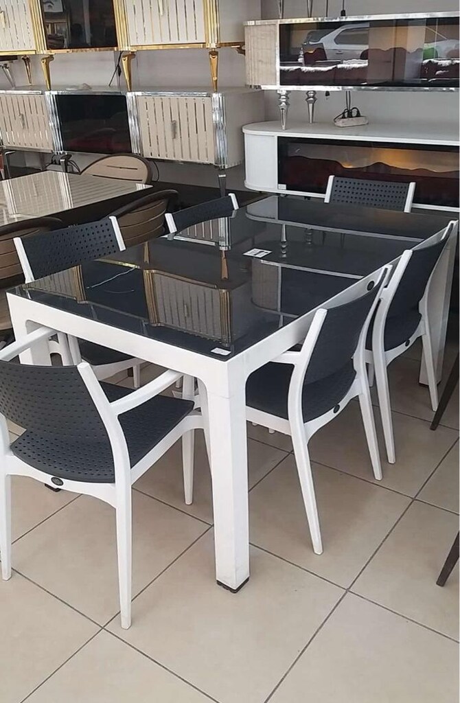 yemek masası ortapetik plastik sandalye - 2