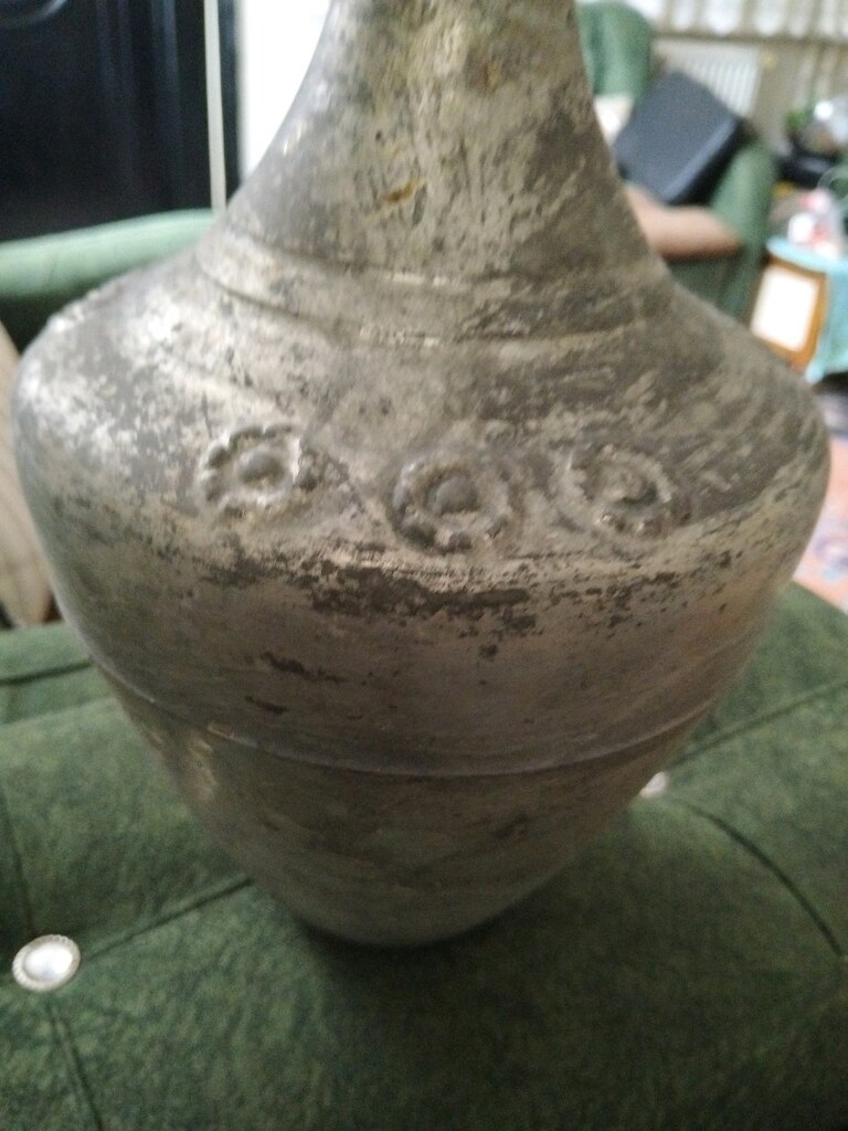 eski, bakır gelin sürahisi - 4