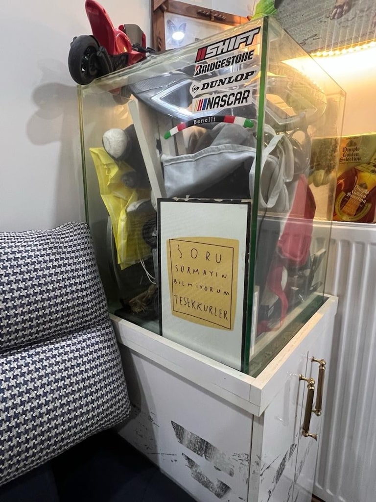 120 LİTRE ÖZEL YAPIM AKVARYUM ALT DOLAPLI - 2