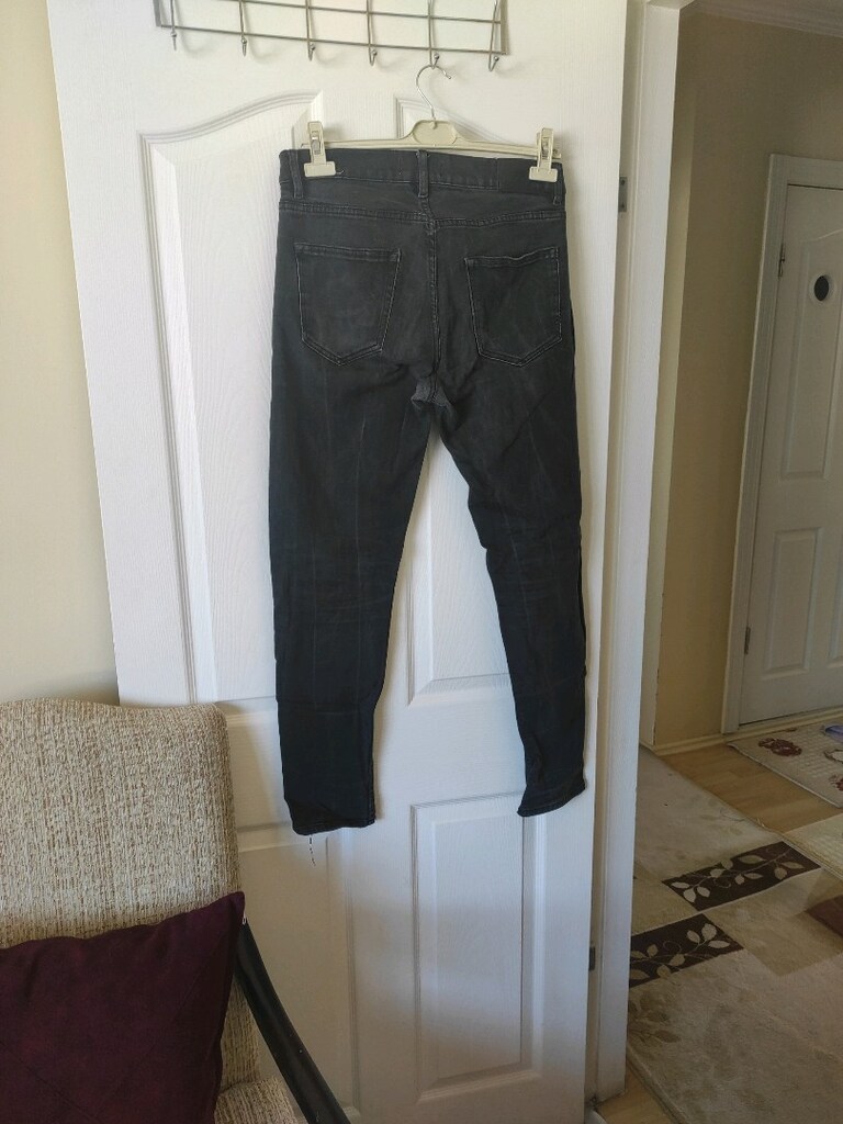 Zara marka erkek siyah pantolon - 3