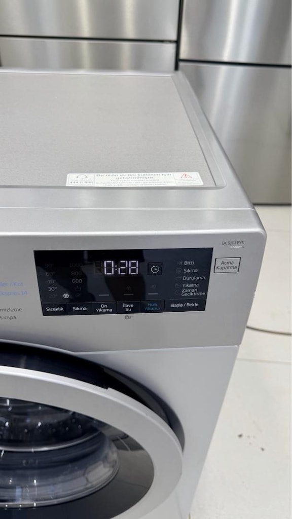 Beko 9 KG İnverter Çamaşır Makinesi | Çok Temiz | Sorunsuz - 9