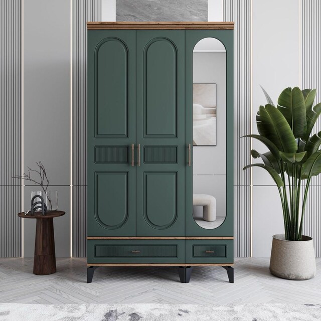 LİBRA 3 KAPAKLI %100 MDF GARDROP