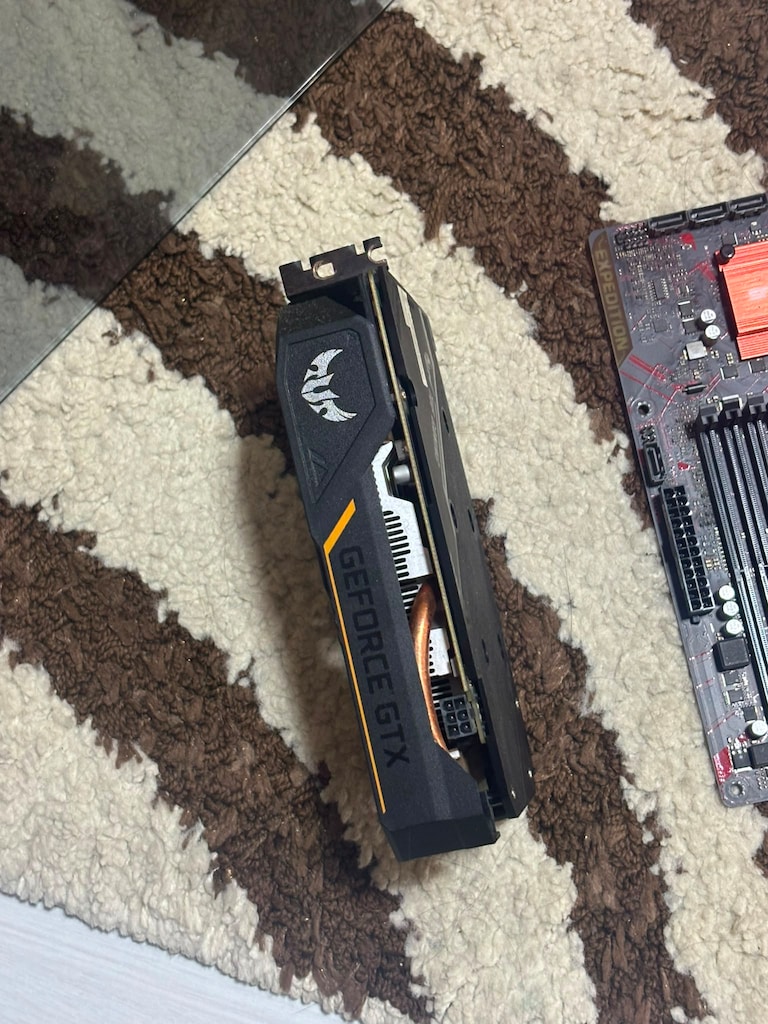 asus tuf 1650 süper, asus a 320 anakart, ryzen 3100 işlemci - 4