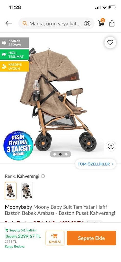 baston bebek arabası - 6