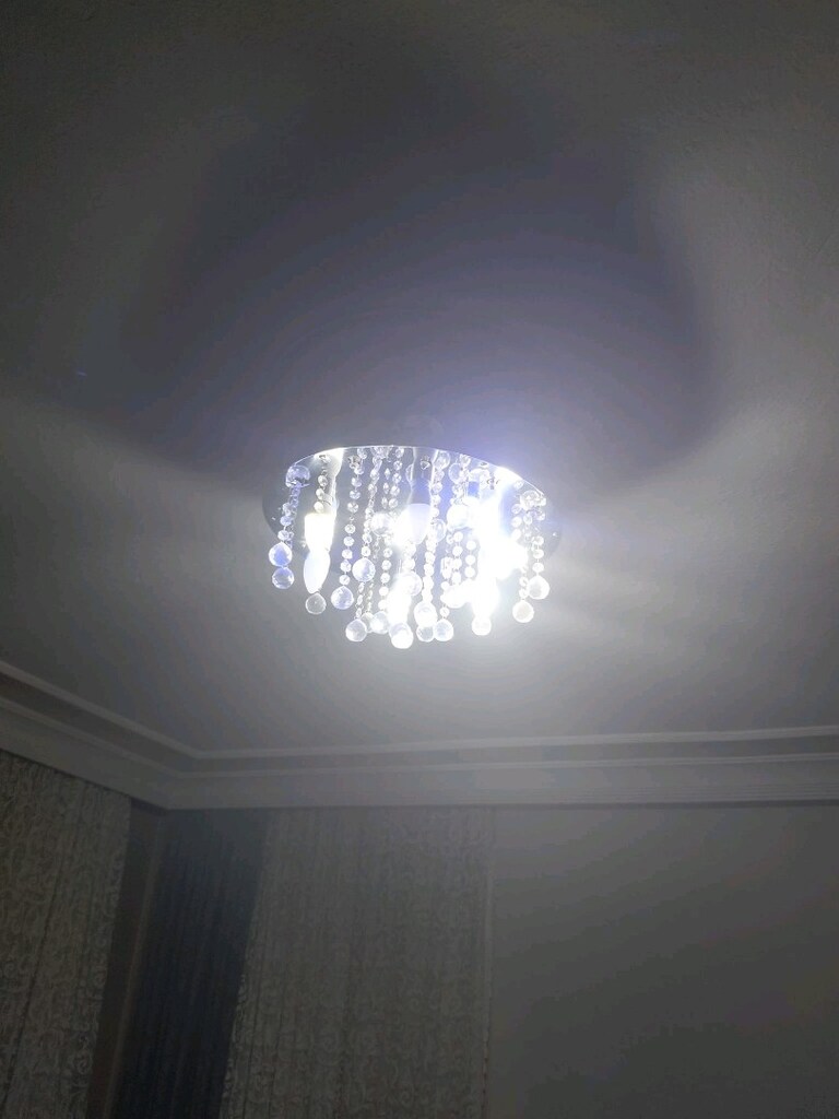 kumandalı avize mavive beyaz ışıklı - 4