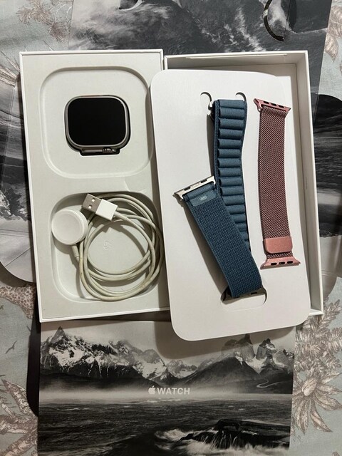 Apple watch ultra 3 49mm Ti Light blue