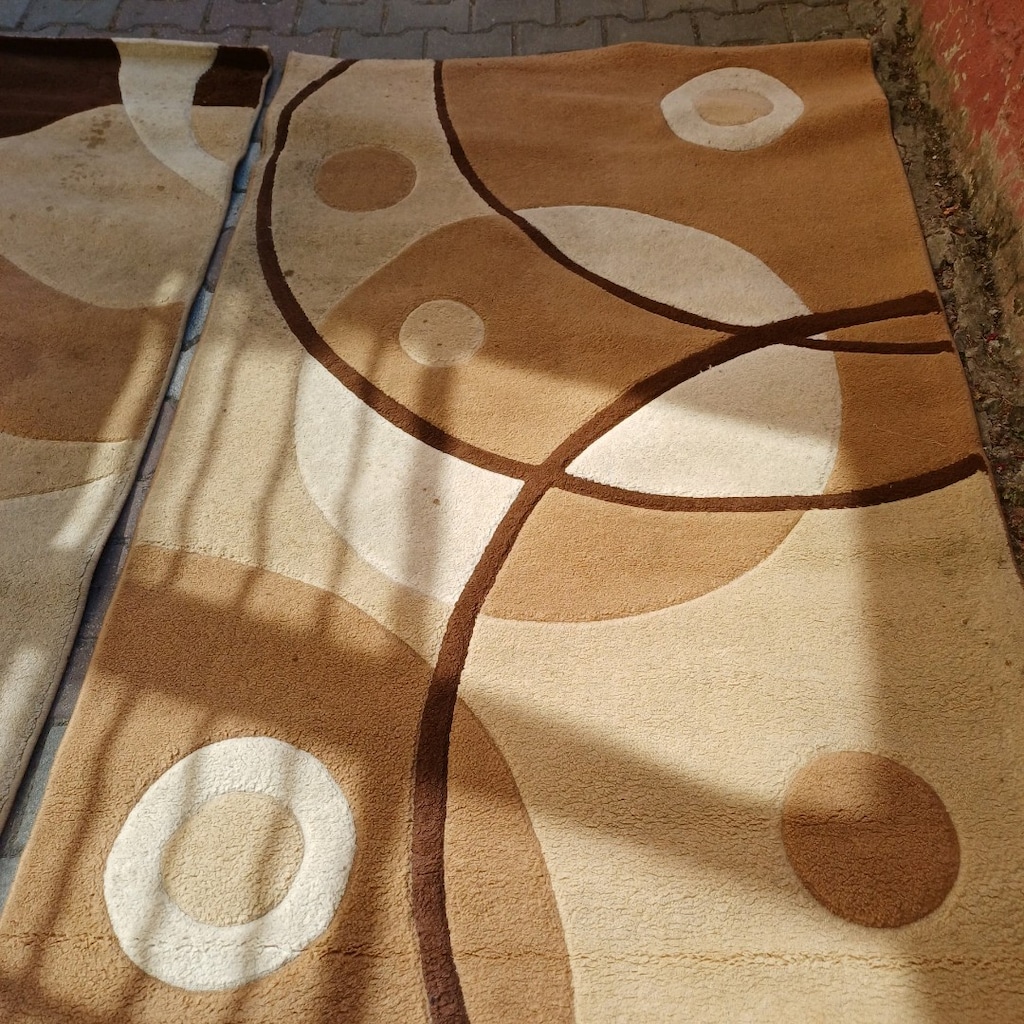 2 metre. 2 tane (2 çift)halı - 2