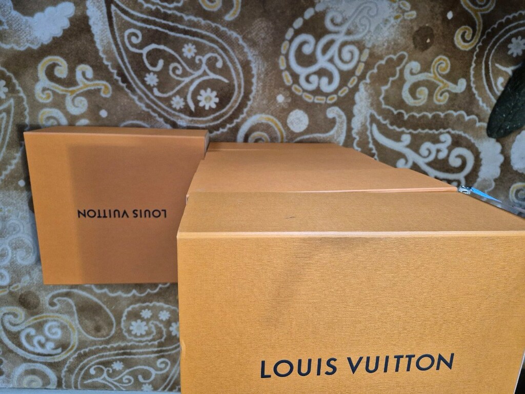 Louis Vuitton orjinal kutu,bez torba,ambalaj poşeti poşet - 6