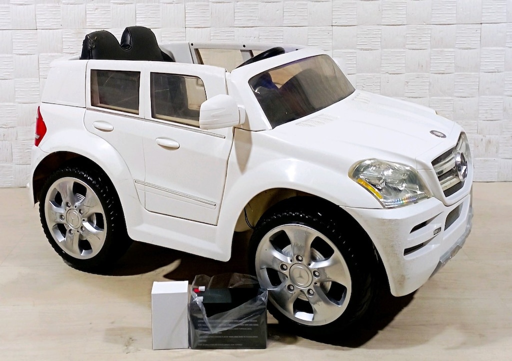 Akülü araba 12 volt lisans lı Mercedes kumandalı - 4