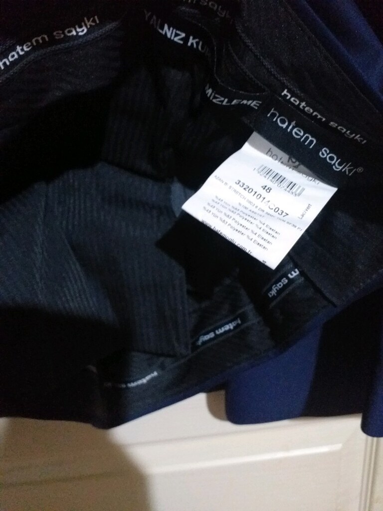 tam takım damatlık.tabiiki bi kez giyildi dikmende. - 9
