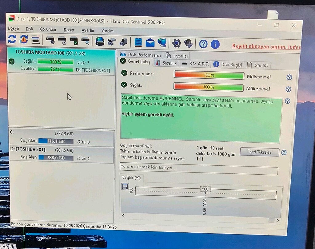 TOSHİBA 1TB USB 3.0 HARİCİ HARDDİSK - 3
