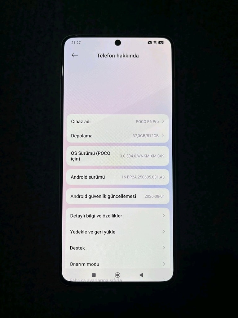 POCO F6 PRO 18 RAM / 512 GB - SNAPDRAGON 8 GEN 2 - 10/10 - 4