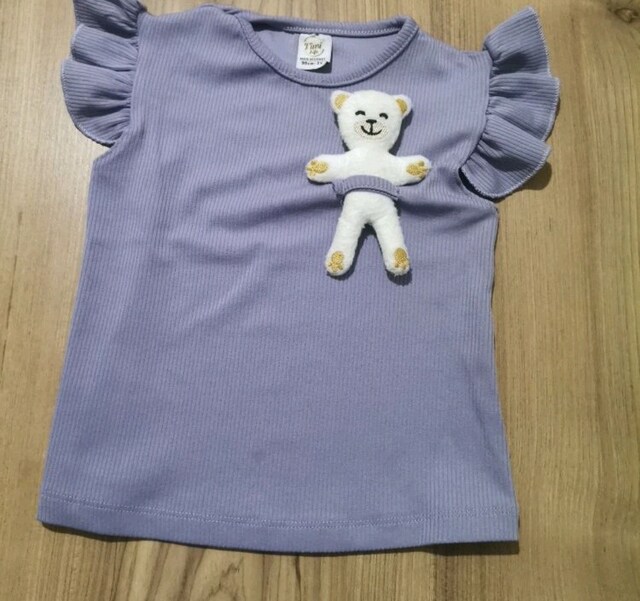 13 adet kız cocuk tshirt