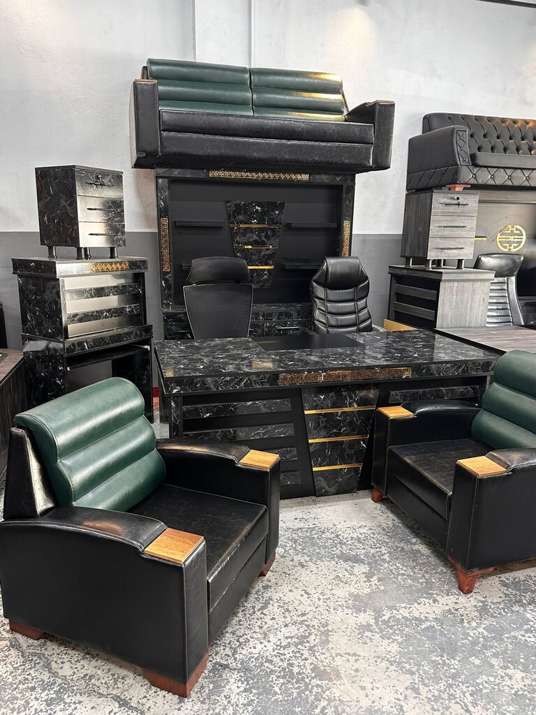 - NET OFİS- MOBİLYASI- BARON MAKAM TAKIMI FULL SET !!! - 3