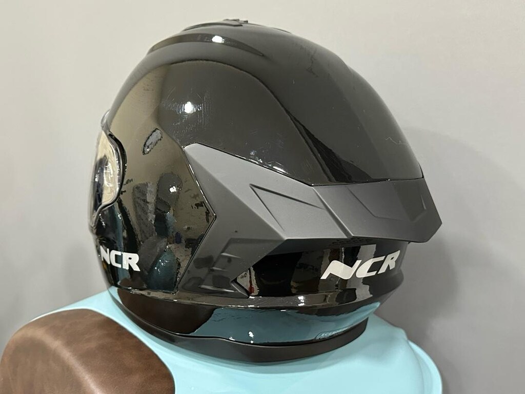 NCR RAPİD M70E KAPALI KASK - Parlak Siyah - 3