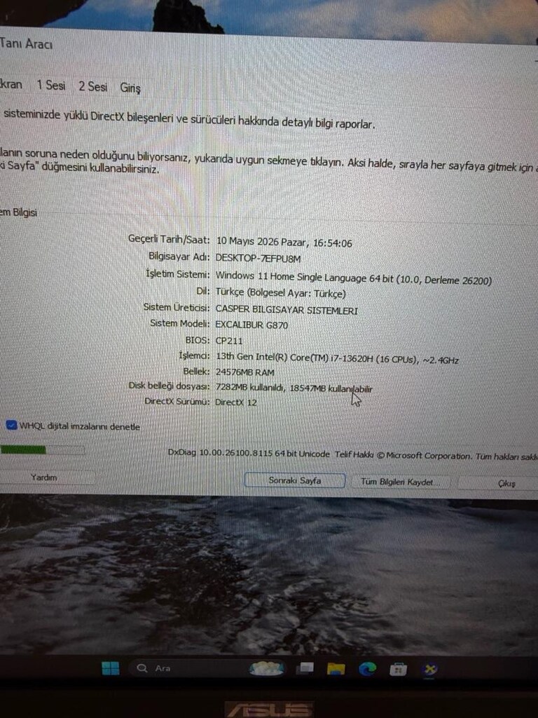 17 AY GARANTİLİ OYUNCU LAPTOP, EKRAN, MOUSA KLAVYE SET - 6