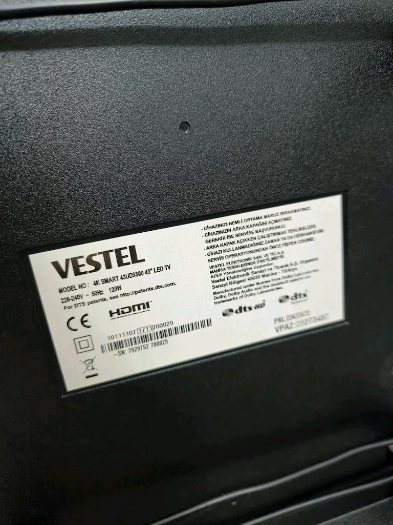 vestel tv - 3