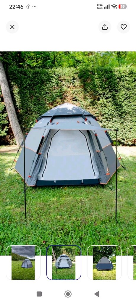 Northpasific Çift Katmanlı Otomatik Çadır - 3