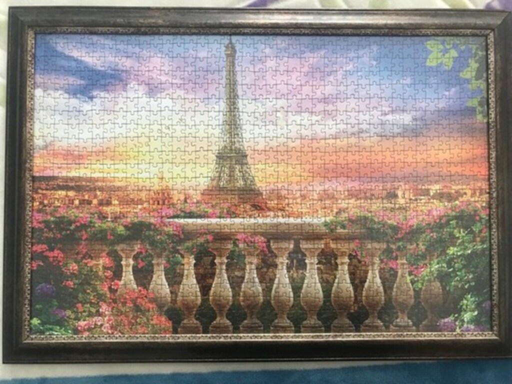 Eyfel temalı çerçeveli puzzle - 2