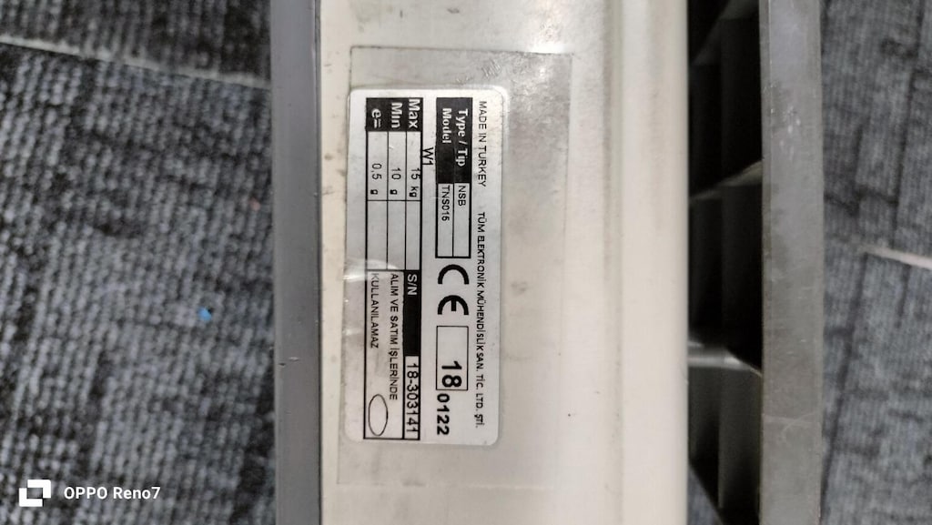 DEKOR BÜRO MOBİLYALARI TEM TNS PARÇA SAYIM TERAZİSİ İKİNCİ EL - 3