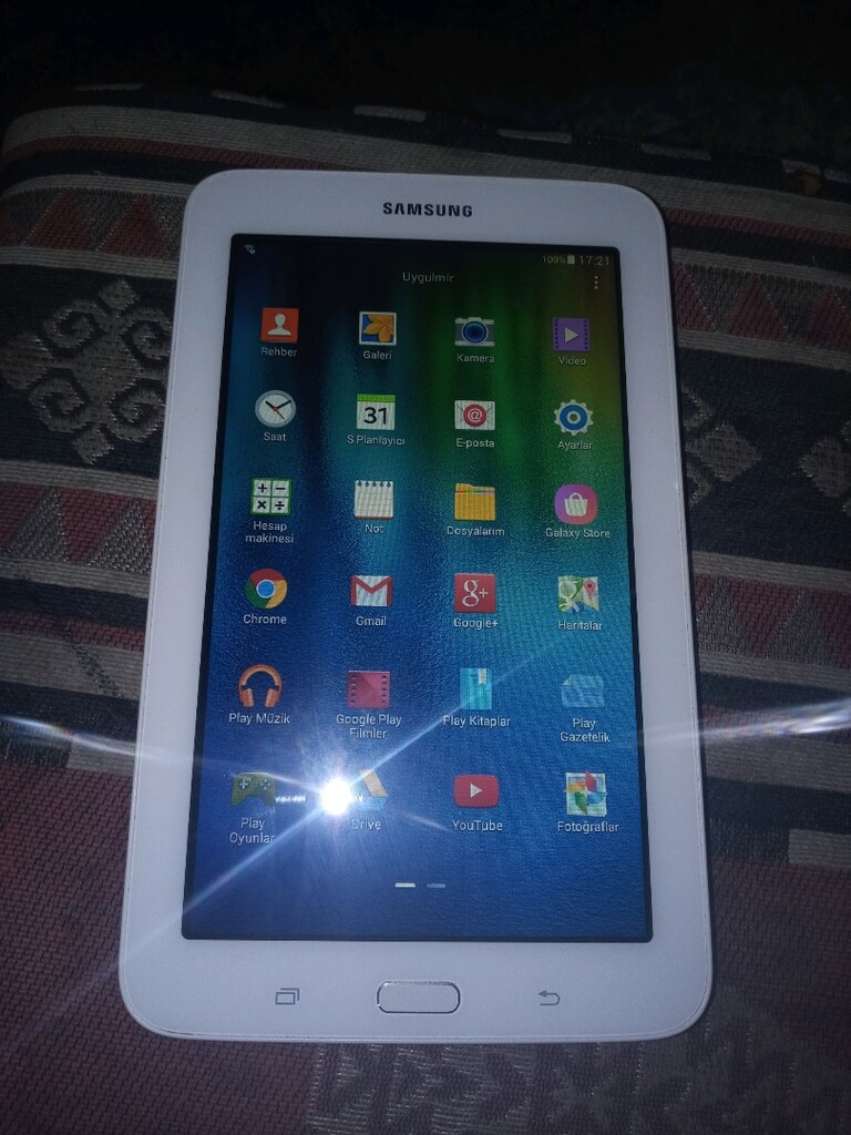 Samsung SMT 113 7 inç sıfır gibi tertemiz tablet - 2