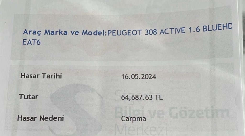 Peugeot 308 1,6 Dizel Otomatik - 13