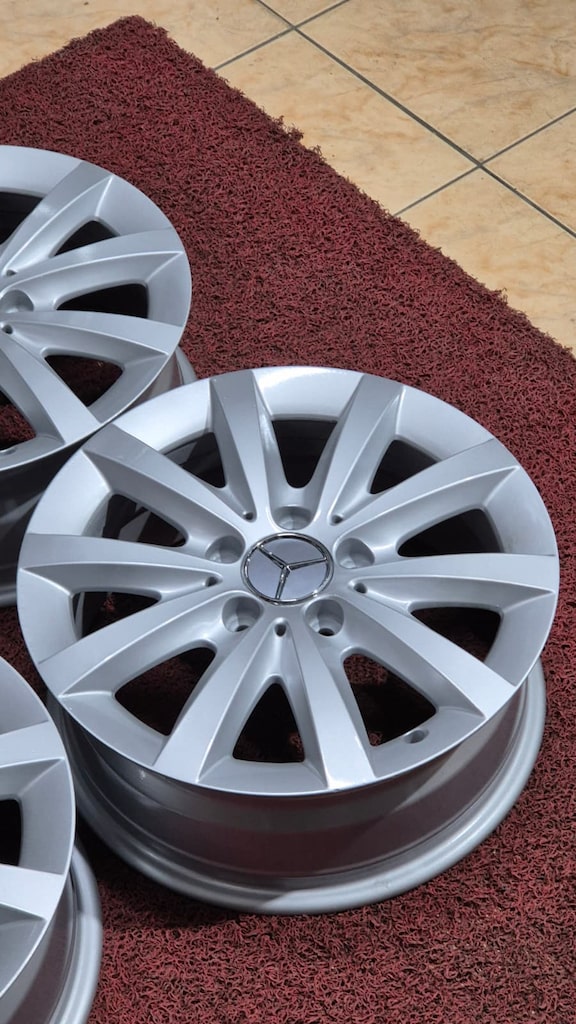/// MERCEDES /// ORJİNAL /// 16 İNÇ 5X112 HATASIZ-ÇELİK JANT - 4
