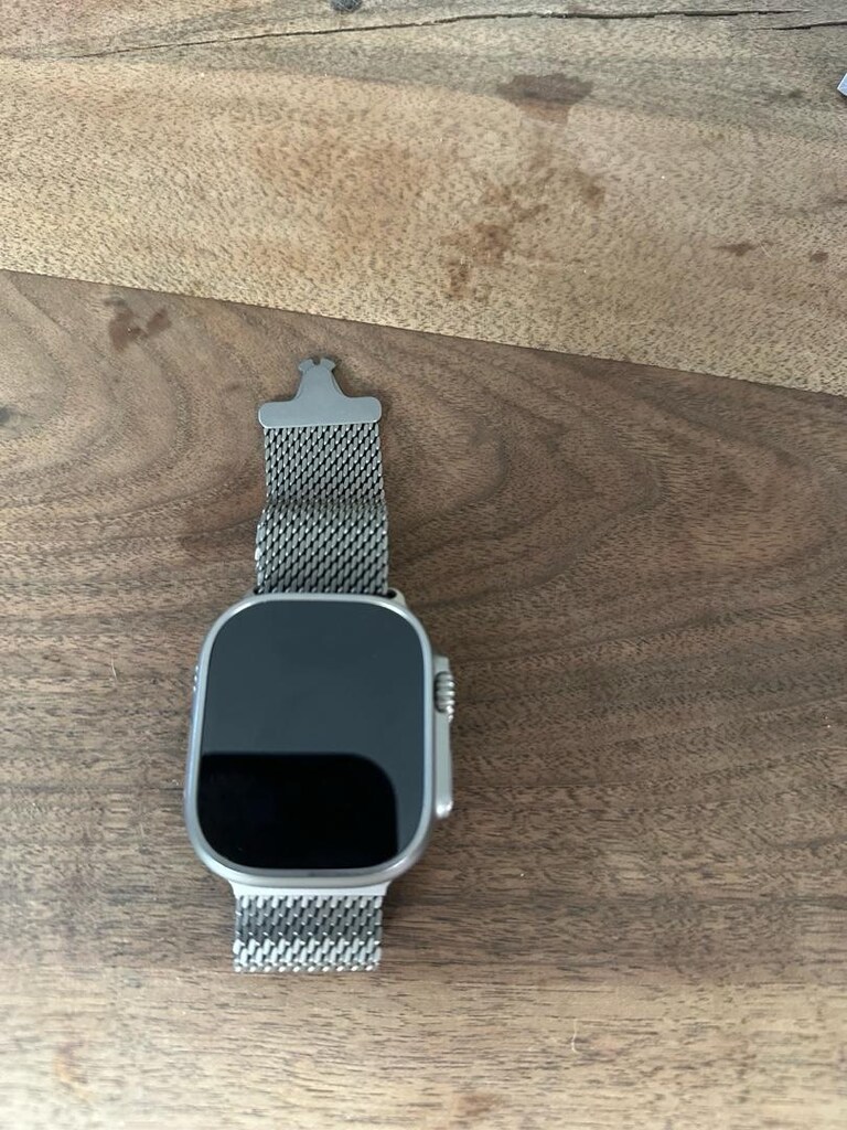 Apple Watch Ultra 2 49mm Titanyum Milanese Metal Kordon Grade 5 - 3