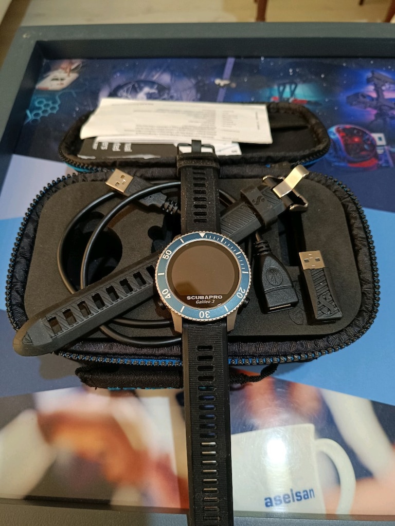 scubapro Galileo 3 titanyum, cressi comfort 7mm L ikisi de sıfır gibi - 5
