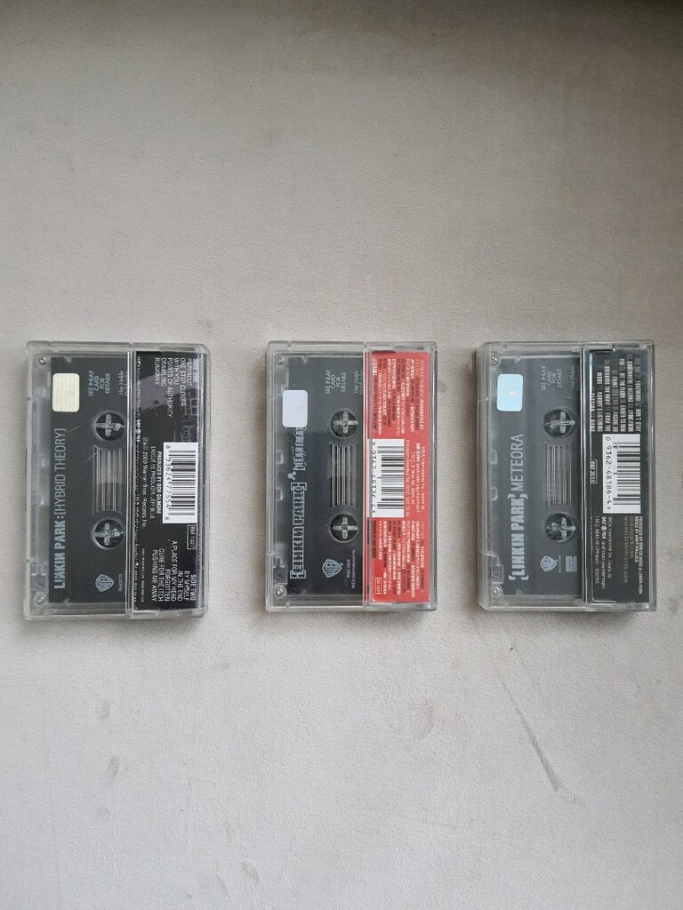 Linkin Park Kaset 3 adet orjinal bandrollü nadir - 2