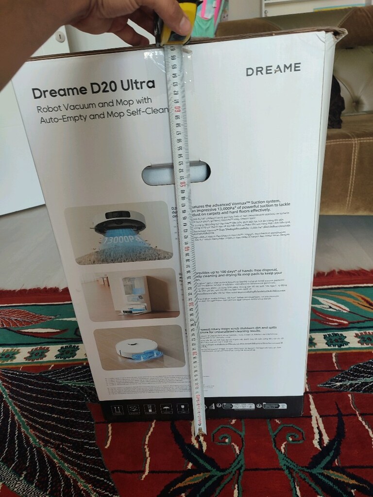 DREAME D20 Ultra Robot Süpürge Beyaz - 9