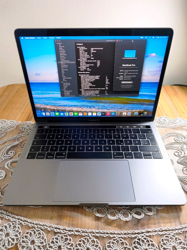 Tertemiz Macbook Pro 2016 Touchbar 256 GB - 6